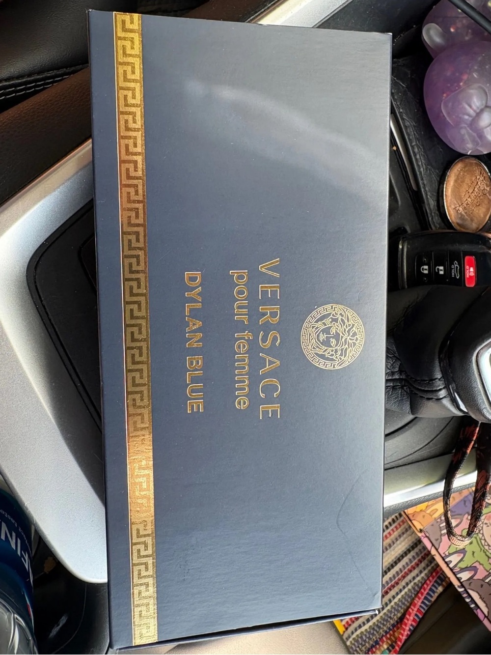 NEW Versace Dylan Gift Set β Navy Blue with Gold Accents